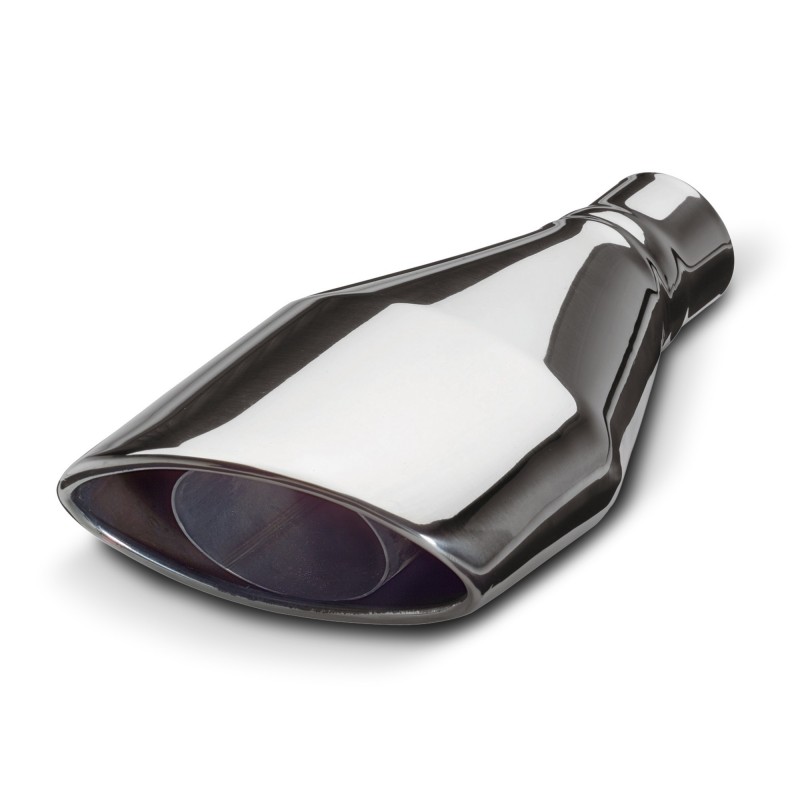 Codino marmitta terminale ovale 160 x 95 mm ingresso 58mm