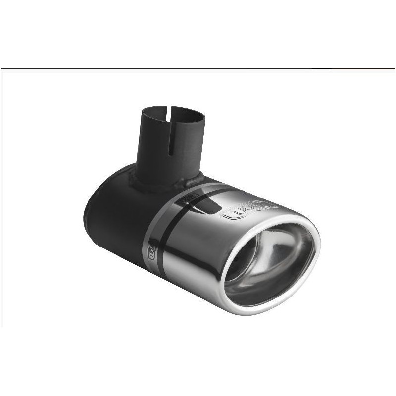 codino marmitta terminale ovale per smart fortwo 98 al 2007