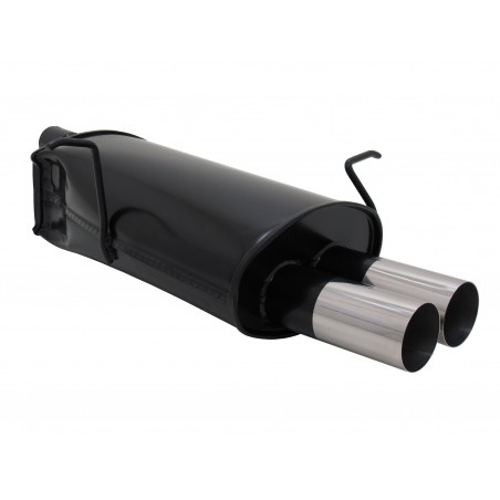 Scarico sportivo posteriore per BMW E46 2x76mm RL-Design