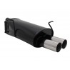 Scarico sportivo posteriore per BMW E46 2x76mm RL-Design