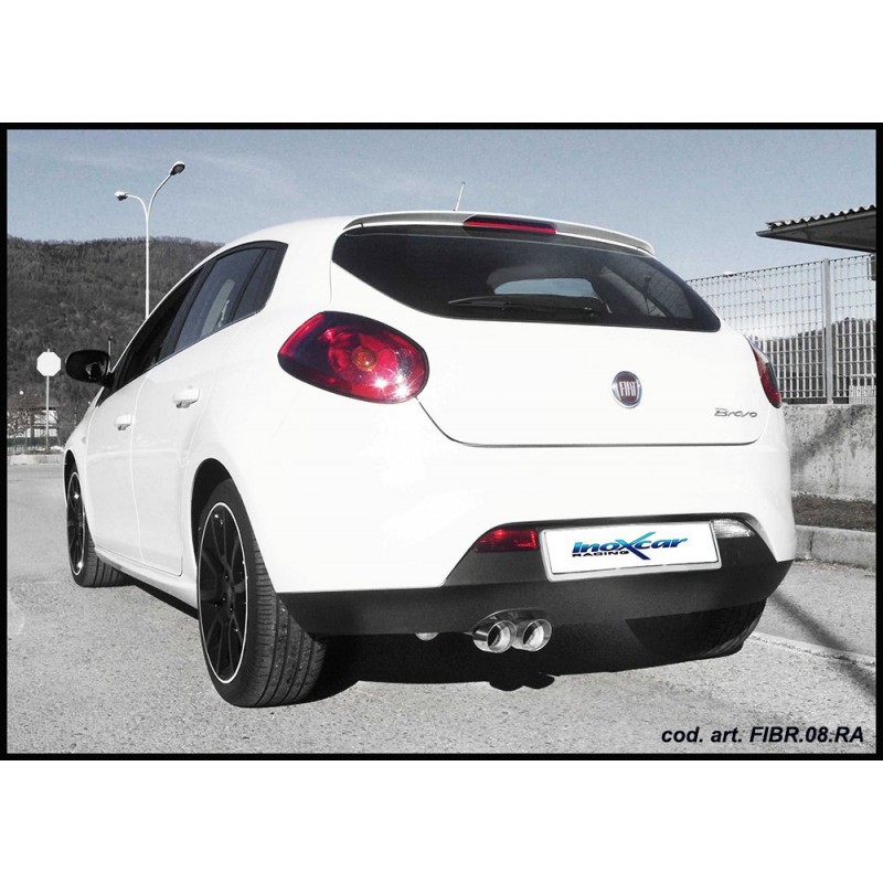scarico posteriore sportivo per BRAVO II 2.0 Mjet (165cv) dal 2010 in poi