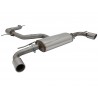 Scarico sportivo completo per Golf 6 tubi da 70mm codini 90mm