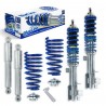 kit completo assetto completo a ghiera molle e ammortizzatori fiat 500