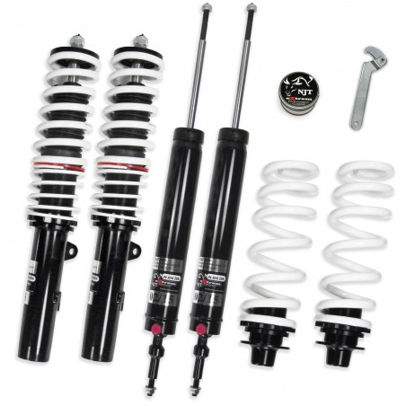 Kit ammortizzatori regolabili in altezza e in duretta bmw e90 e91 e92
