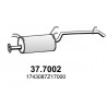Silenziatore Posteriore PIAGGIO PORTER 1.3 16v 2WD 10/00