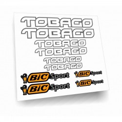 Tobago Bic Sport kit adesivi kayak Canoa stickers personalizzati 8pz