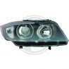 faro bmw e90 con h7 e led ccfl di posizione neon 2007 -  2012