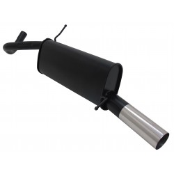Scarico sportivo Novus per VW Polo 6R 1x76mm RL Design