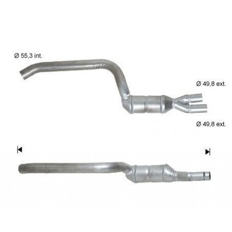 CATALIZZATORE BMW 330D 135KW 184CV SPECIFICO
