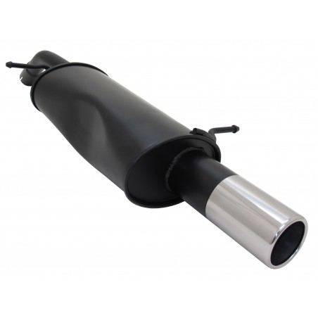 Scarico Sportivo per citroen c2 c3 90mm tondo acciaio