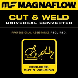 Catalizzatore sportivo magnaflow 94047 2 in 1 con presa sonda