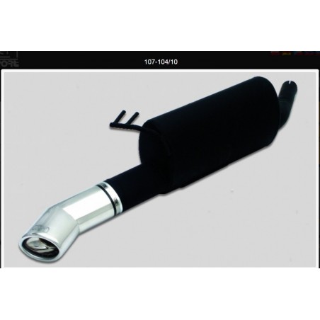 Marmitta Sportiva Asso Racing Doppio Scarico OPEL CORSA D