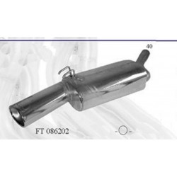 Scarico Sprtivo fiat punto I 55 -60 -75 -90 Ctss Acciaio