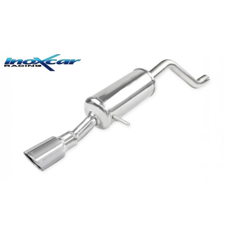 Scarico posteriore sportivo peugeot 208 inoxcar PE208.07.XR90