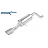 Scarico posteriore sportivo peugeot 208 inoxcar PE208.07.XR90