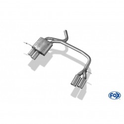 SCARICO SPORTIVO BMW E87 118D 120D 2X76MM