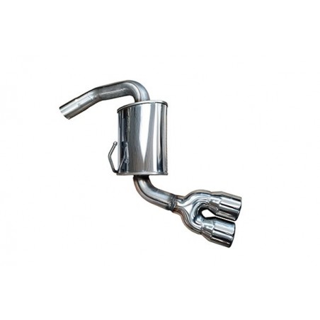 Scarico sportivo posteriore per bmw e87 serie 1 118d 120d