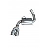 Scarico sportivo posteriore per bmw e87 serie 1 118d 120d