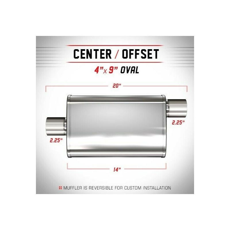 scarico universale magnaflow 11124 acciaio 51mm