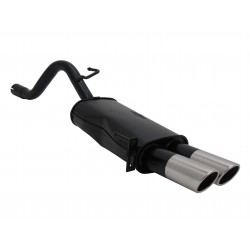 Scarico sportivo fiat grande punto 2 x 76mm SR-DESIGN