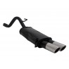 Scarico sportivo fiat grande punto 2 x 76mm SR-DESIGN