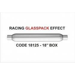 Scarico universale glasspack 18125 magnaflow acciaio 57mm 18''