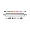 Scarico universale glasspack 18125 magnaflow acciaio 57mm 18''
