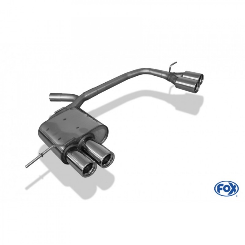 silenziatore scarico sportivo bmw seire 1 e87