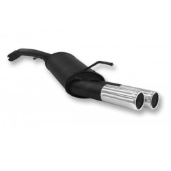 scarico sportivo Marmitta BMW E87 118D 120D 2004 2x76mm