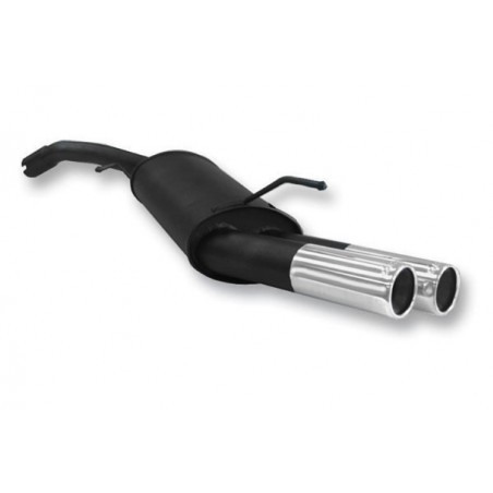 scarico sportivo Marmitta BMW E87 118D 120D 2004 2x76mm