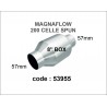 CATALIZZATORE SPORTIVO 200 CELLE 53955 MAGNAFLOW 57MM universale saldabile