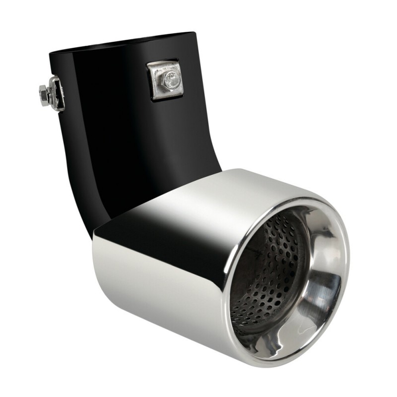 CODINO ACCIAIO TERMINALE MARMITTA A GOMITO 60096 90MM