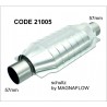 CATALIZZATORE SPORTIVO MAGNAFLOW 21005 SCHULTZ 57MM