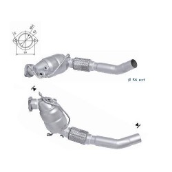CATALIZZATORE MAGNAFLOW BMW X3 2.0 M47D 150CV