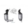CATALIZZATORE MAGNAFLOW GRANDE PUNTO 1.3 MJTD 75CV