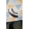 Curva in acciao 60mm 90° per saldature doppi scarichi