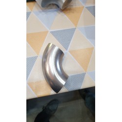 Curva in acciao 60mm 90° per saldature doppi scarichi