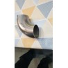Curva in acciao 60mm 90° per saldature doppi scarichi