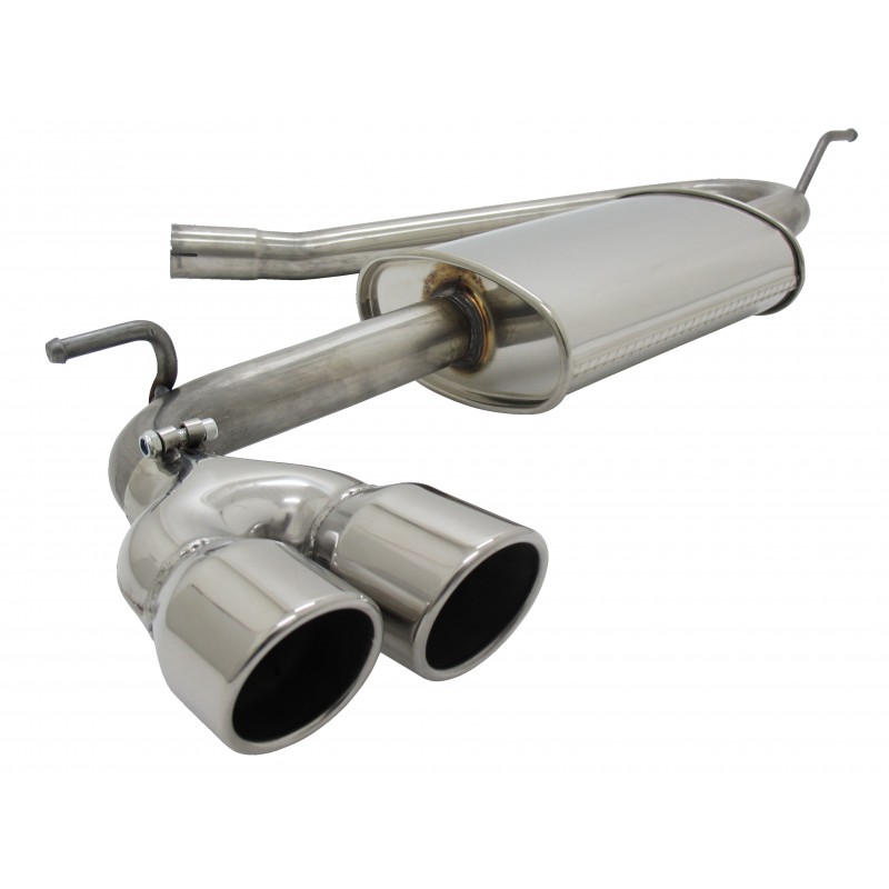 Scarico sportivo in acciaio inossidabile per Seat Leon 5F / VW Golf 7