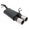 SCARICO SPORTIVO FORD FIESTA MK6 JH JD 2X90mm
