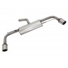 scarico marmitta sportiva per golf V golf VI 5 / 6 scirocco TSI duplex 90mm