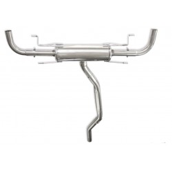Scarico sportivo in acciaio inox alfa stelvio 2000 turbo q4 200cv