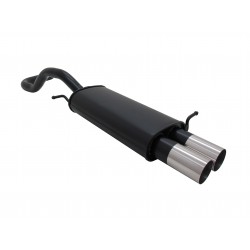 MARMITTA SPORTIVA posteriore SEAT IBIZA 6K 2X 76MM 1.4 1.6 1.8 2.0 gti