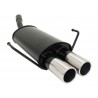 scarico sportivo opel astra H 1.4 1.6 1.cdti 1.7 1.9cdti 2x76mm