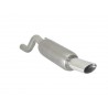 scarico sportivo ovale alfa mito 110 x 65mm acciaio inox italy