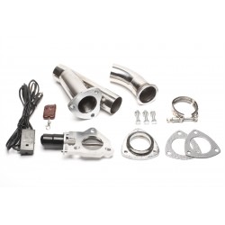 valvola di scarico sportivo in acciaio 63.5mm elettronica con remote