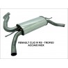 scarico sportivo renault clio IV 4 trofeo 1600 RS