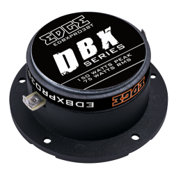 Bullet Tweeter DBX bobina in alluminio 75watt rms 3.7''
