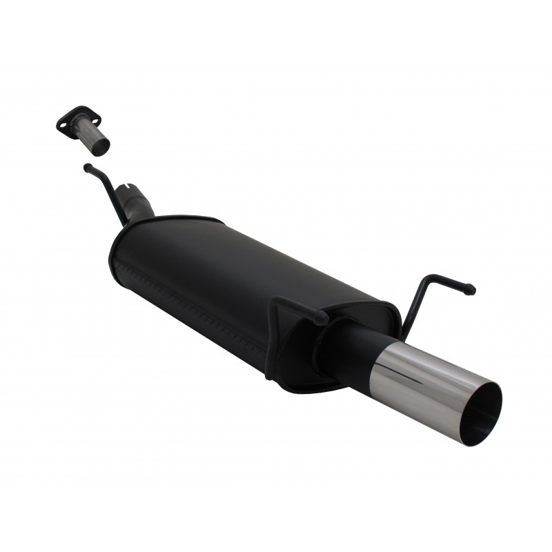 scarico sportivo marmitta opel astra G CC hatchback 1x76mm tondo RL