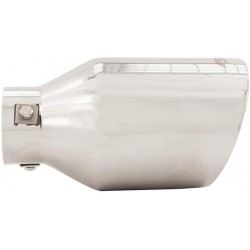 Terminale rotondo id 63mm inclinato acciaio inox - TRX/20